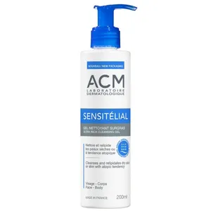 ACM Sensitelial Gel Nettoyant Surgras Ultra Rich 200ml